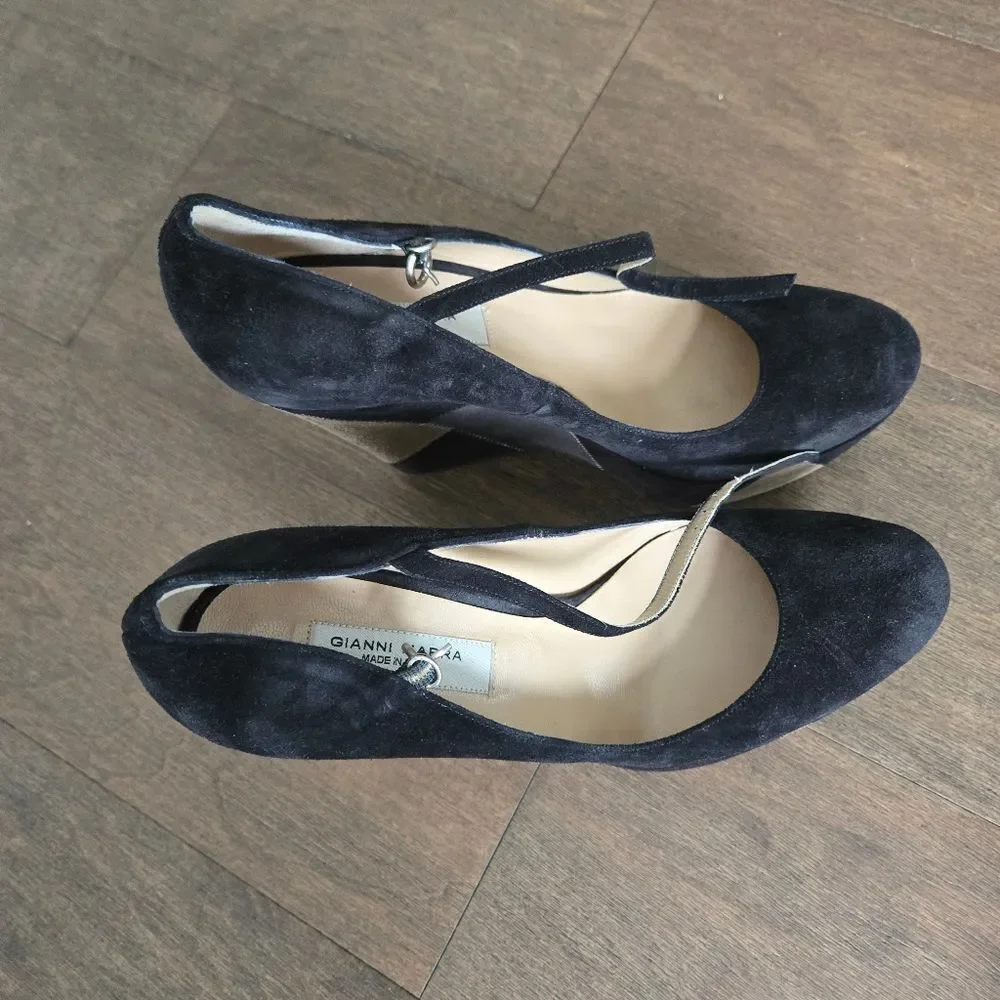 Gianni Marra Wedge Heels Shoes Size 40 9